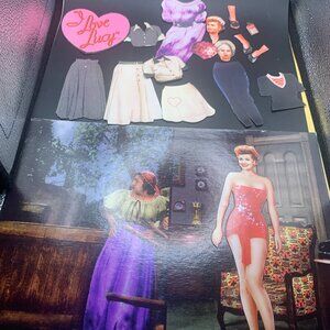 " Lucy” Magnetic Dress Up Lucy Magnet With Board SELLING AS IS